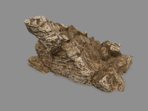 desert rock Modello 3D