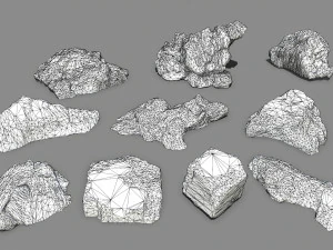 desert rock 3D Model