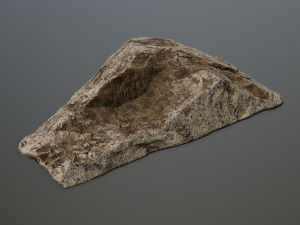 desert rock set Modello 3D