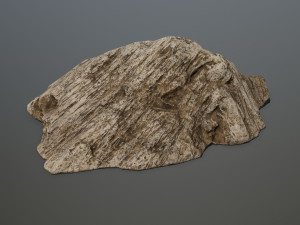 desert rock set Modello 3D