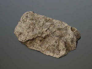desert rock set 3D Model