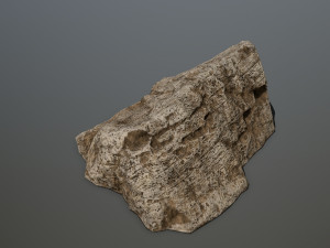 desert rock set Modello 3D