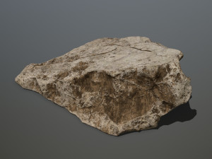 desert rock set Modello 3D