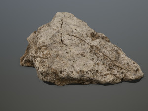desert rock set Modello 3D