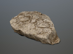 desert rock set Modello 3D