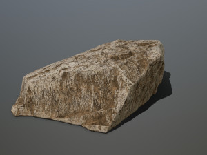 desert rock set Modello 3D