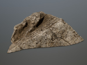 desert rock set Modello 3D