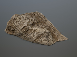 desert rock set Modello 3D