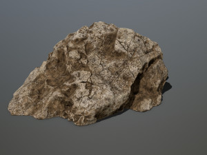 desert rock set Modello 3D