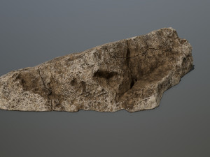 desert rock set Modello 3D