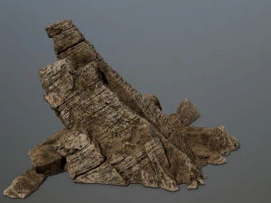 desert rock set 3D Model