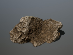 desert rock set Modello 3D