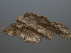 desert rock set 3D 模型