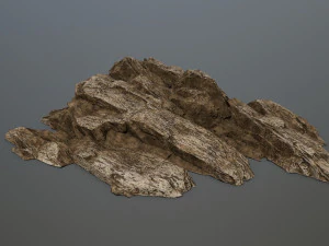 desert rock set 3D Model