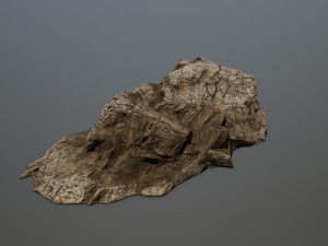 desert rock set 3D 模型