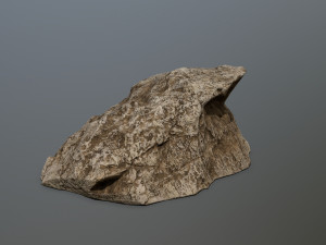 desert rock set 3D 模型