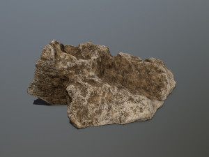 desert rock set 3D 模型