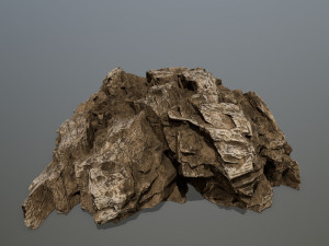 desert rock set 3D Model