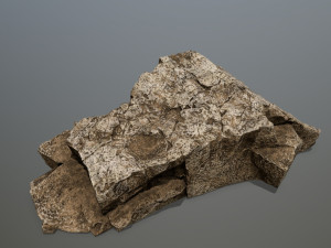 desert rock set 3D Model