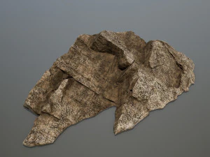 desert rock set 3D Model