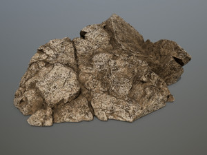 desert rock set 3D Model