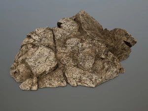 desert rock set 3D Model