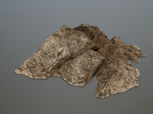 desert rock set 3D Model