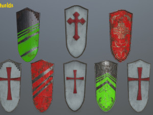 shield set 3D Model