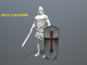 shield set Modelo 3D