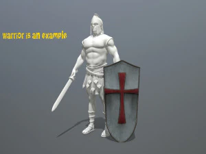 shield set 3D Model