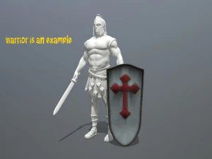 shield set 3D Model