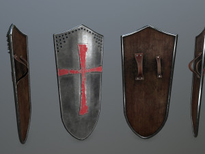 shield set 1 3D Model