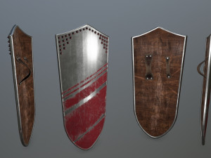 shield set 1 3D Model