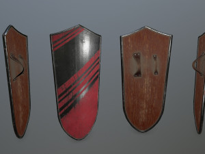 shield set 1 3D Model