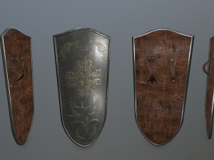 shield set 1 3D Model