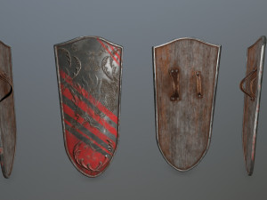 shield set 1 3D Model