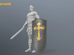 kalkan seti 1 3D Model