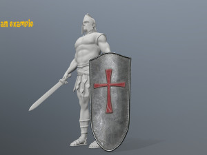 shield set 1 3D Model