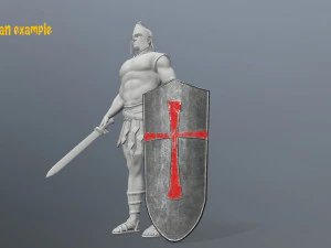 kalkan seti 1 3D Model