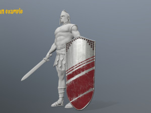 shield set 1 3D Model
