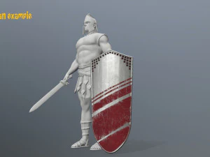 kalkan seti 1 3D Model