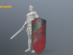 shield set 1 3D Model