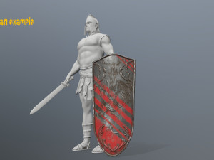 shield set 1 3D Model