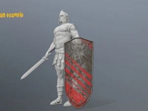 kalkan seti 1 3D Model