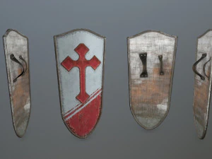 shield set 3D Model