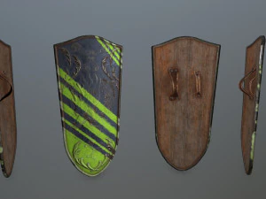 shield set 3D Model
