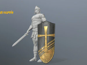 shield set 3D Model