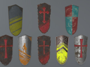 shields 3D Model