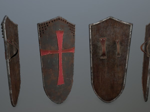 shields 3D Model