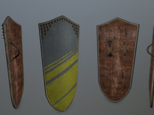 shields 3D Model